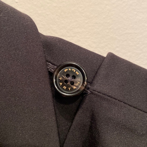 Pink Tartan and George Antonopoulos Belted Trench Coat - Picture 6 of 10